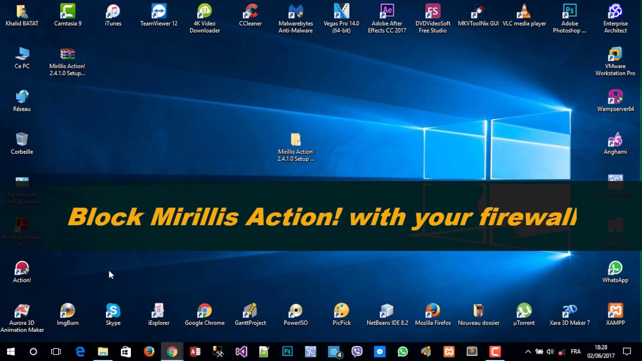 mirillis action activation key